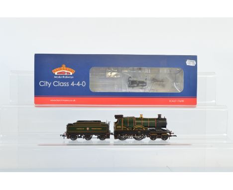 Bachmann Branch-Line OO gauge tender locomotive, DCC 31-726 City Class 3433 City Of Bath GWR Garter Crest, boxed