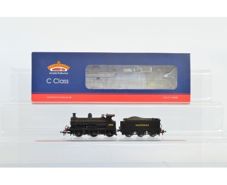 Bachmann Branch-Line OO gauge tender locomotive, DCC 31-461 C Class 1256 Southern Black, boxed