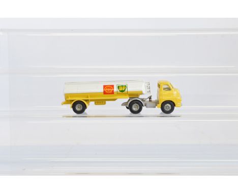 An unboxed Tri-ang Spot-On 158A/2 Bedford 2000 Gallon Articulated Tanker, which has been restored  to a very good standard in