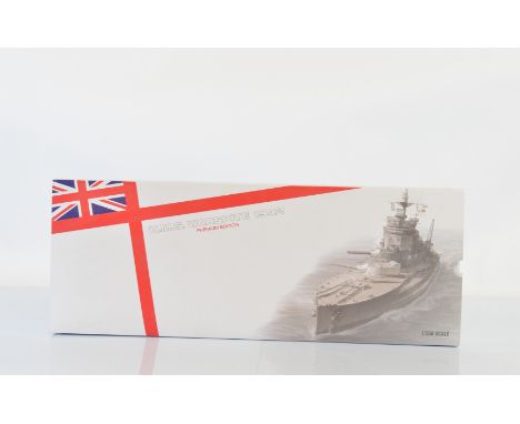 Academy Premium Edition 1:350 scale model kit, 14108 HMS Warspite 1942. Limited edition 1370/2500 (Contents not checked for c