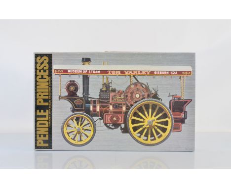 Bandai 1:16 scale model kit, Pendle Princess Garrett 1919 Steam Traction Engine (Contents not checked for completeness)