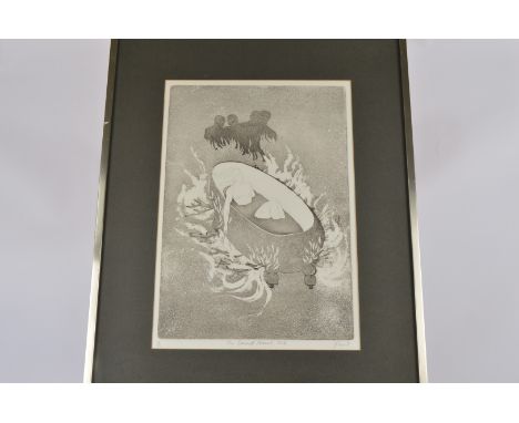 Dame Elizabeth Frink CH DBE RA (1930-1993), Limited Edition etching, The Second Nun's Tale, signed lower right, title in penc