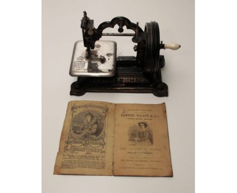 Newton Wilson and Co, an extremely scarce hand operated swing machine, The Queen O' Scots, circa 1875, in working order with 