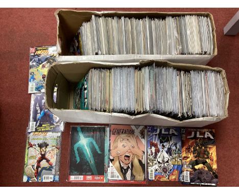 Approximately Five Hundred and Fifty Modern Comics by Marvel, DC, Wildstorm and other including Outcasts, Adventures of Super