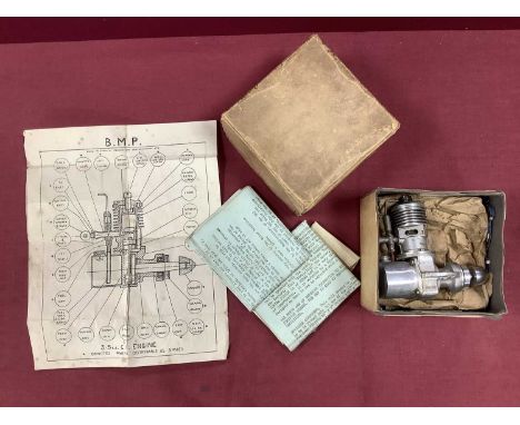 A BMP Diesel 3.5 cc Aero Engine, unchecked, boxed with paperwork.