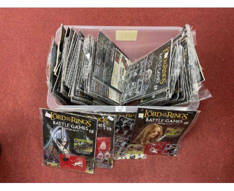 Approximately Forty The Lord Of The Rings Battle Games in Middle-Earth War Gaming Packs. Comprising of Figures, Accessories a