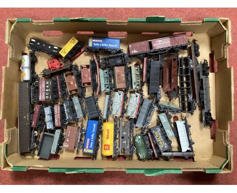 Approximately Forty-Five OO gauge wagons by Mainline, Hornby, Bachmann and others.