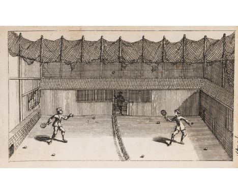 Tennis.- de Montbrun (Monsieur le Marquis) Memoires de Monsieur le Marquis de Montbrun, engraved portrait and10 plates (1 or 