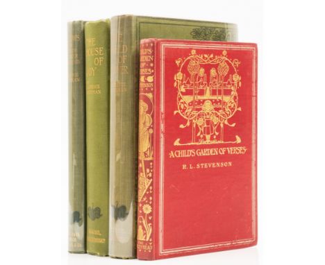 Housman (Laurence) The House of Joy, Gleeson White's copy with his bookplate, remnants of newspaper article stuck to front fr