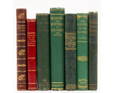 Roosevelt (Robert Barnwell) Game Fish of the Northern States of America, and British Provinces, first edition, illustrations,