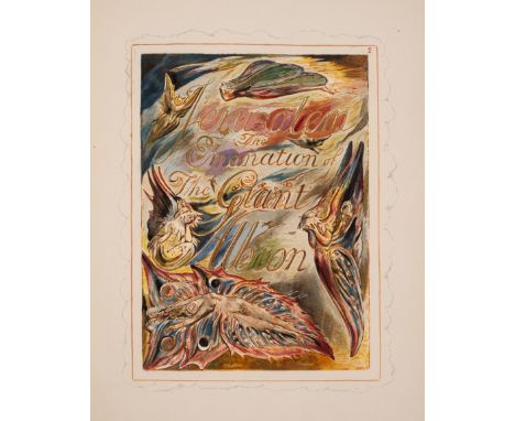 Blake (William) Jerusalem: A Facsimile of the Illuminated Book, 5 fascicules including Introduction, number 208 of 516 copies