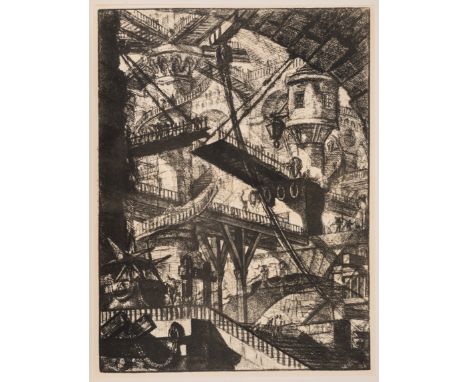 Huxley (Aldous)&nbsp;Prisons, with the "Carceri" Etchings by G.B.Piranesi, number 92 of 212 copies signed by the author, fron