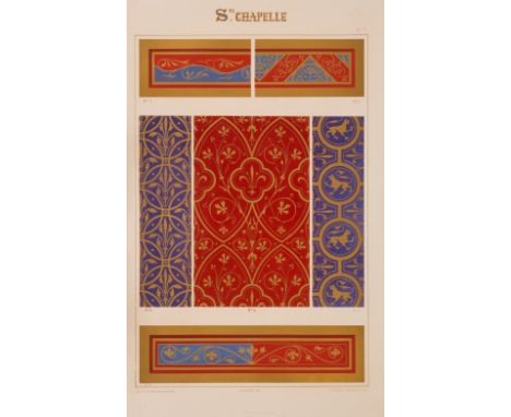 Decloux (A.P.H.) & Doury. Histoire Archéologique, Descriptive et Graphique de la Sainte-Chapelle du Palais, first edition, ha