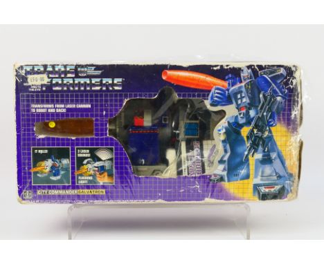 Hasbro - Transformers - An original G1 1986 City Commander Galvatron figure with accessories and instruction booklet. Item ha