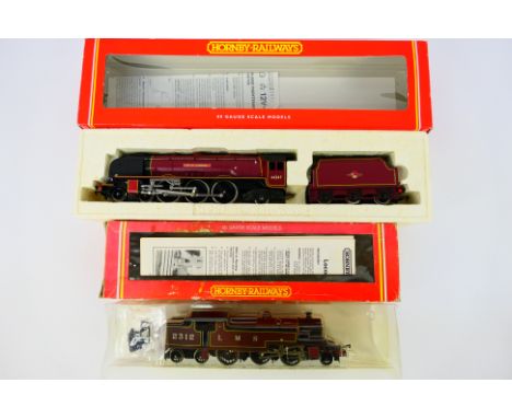 Hornby - Model Railways - A pair of OO gauge Locomotives to include R505 LMS 2-6-4T Loco Class 4P '2312' and R2041 BR 4-6-2 C