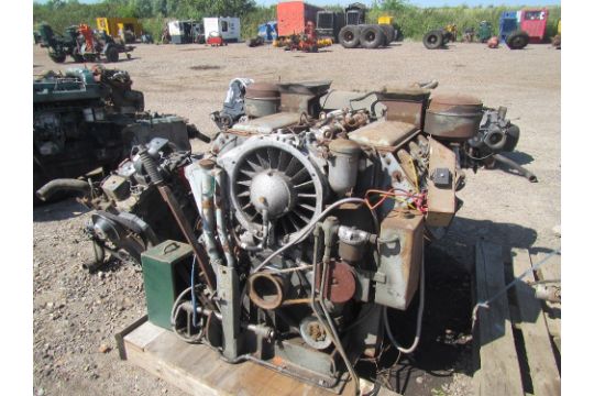 Deutz V6 Diesel Engine With Fuel Tank Control Panel Ex