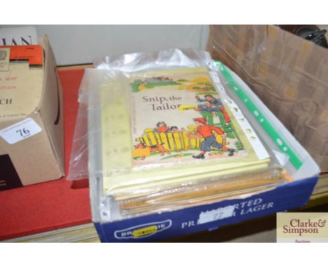 A quantity of vintage children's books