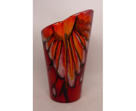 Large Poole Studio Pottery Vase, height 29cm