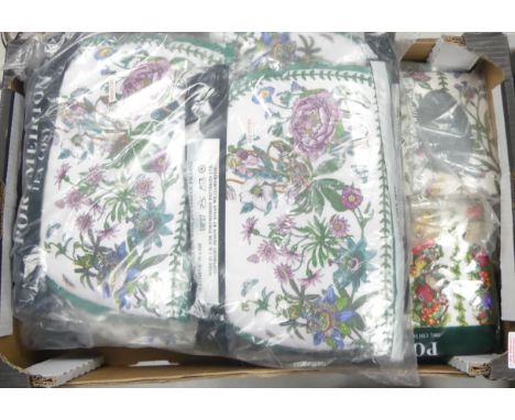 Portmerion, Botanic Garden and Pomona Type Items includes oven gloves, picture frame, tea cosies and various packaged items (