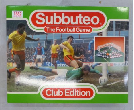 Subbuteo, Club Edition, with original box.