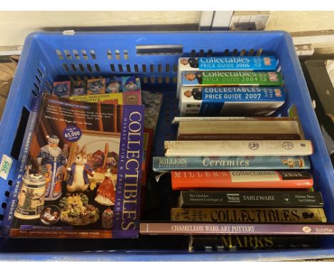 A collection of reference books relating to the Ceramics trade and collectables, various titles including three books on W H 