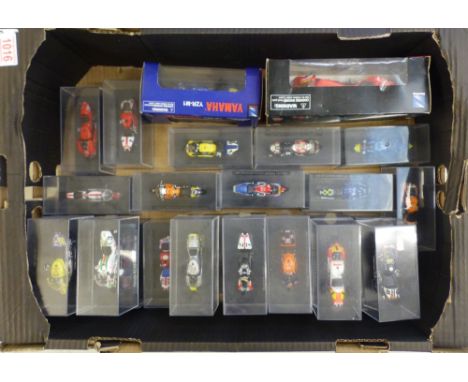 Collection of diecast scale motorbikes in various scale to include New Ray 1:12 scale Troy Bayliss Ducati (boxed0, New Ray 1: