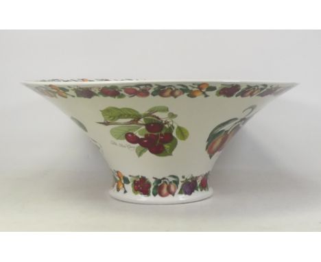 A selection of Portmeirion to include a large footed Bowl 'Pomona', three teapots, The holly &amp; the Ivy, The botanic garde