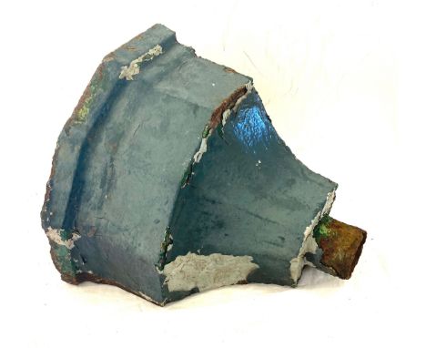 Vintage cast iron corner hopper 