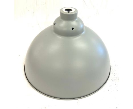 Industrial style light shade, diameter approx 15" 