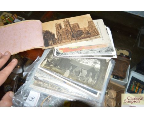 A collection of vintage post-cards 