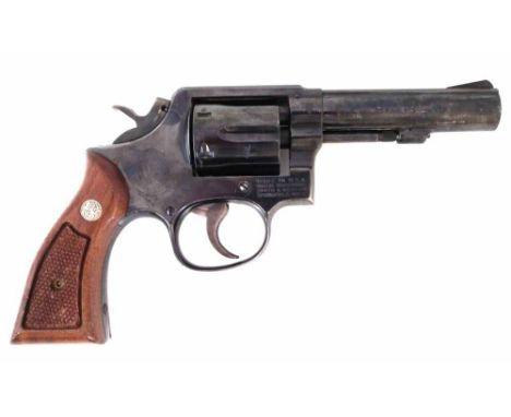 Deactivated Smith and Wesson M&P .38 Special revolver, serial number 2D13061, with certificate,  24cm long