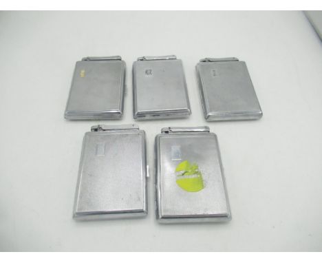 Five Colibri Monopol lighter/cigarette cases 