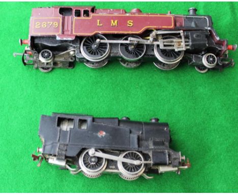 LMS engine No.2679 by G&amp;R Wrenn Ltd and a T/R model engine 