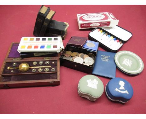 Sike's 146 Oxford Street London, Hydrometer cased, Loftus, "Britain's First Decimal Coins", Geo. V 1951 "Festival of Britain"