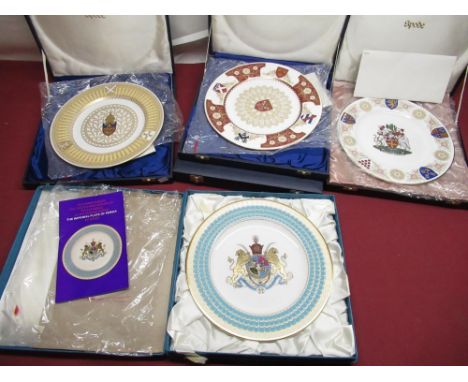 Spode 'The Lincoln Cathedral Plate, 1072-1972' ltd. ed. 58, boxed together with certificate, Spode 'The Imperial Plate of Per