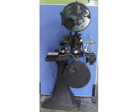 C20th Gaumont of Paris Chrono serie cinema projector, H184cm