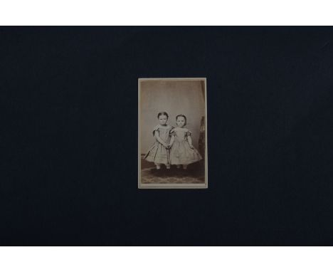 Portrait Cartes-de-Visite,  ladies, gentleman and children, mainly 1870s/1890s, G (a lot) 