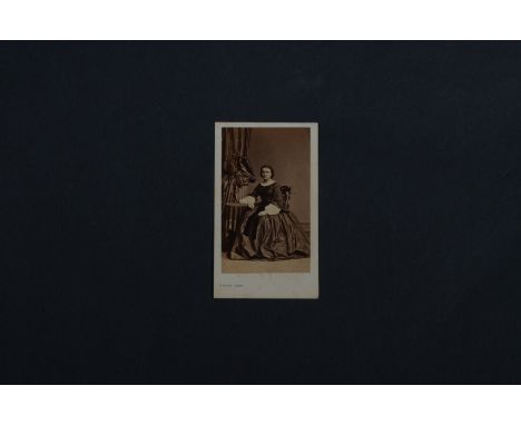 Portrait Cartes-de-Visite of Ladies, Britain and Europe, 1860s (apx 150) and regional costume, various periods (17), G-VG)  