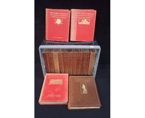 MR JORROCKS' LECTORS, ILLUSTRATED G. DENHOLM ARMOUR 72 of 350 copies signed by the artist, Hodder and Stoughton, 1910, with '