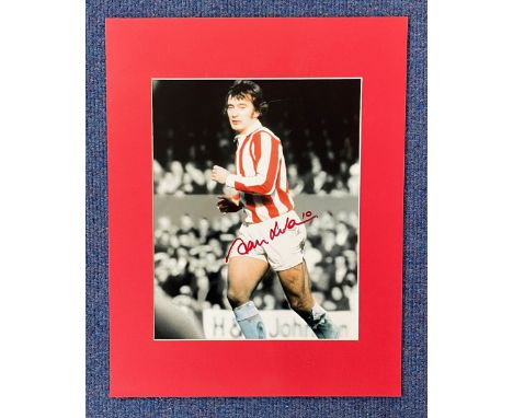 Football Alan Hudson signed 14x11 mounted Stoke City colour photo. Alan Anthony Hudson (born 21 June 1951) is an English form