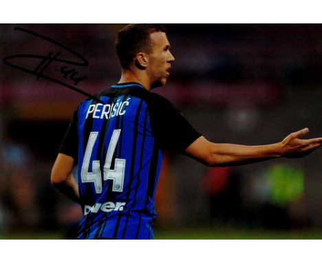 Football Ivan Perisic signed 12x8 Inter Milan colour photo. Croatian professional footballer who plays for Serie A club Inter