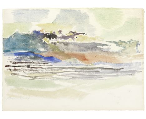 Paul Nash (British, 1889-1946)Sunset Eye, Study 5 signed 'Paul Nash' (lower left) and titled 'Sunset Eye/Study 5' (verso)wate