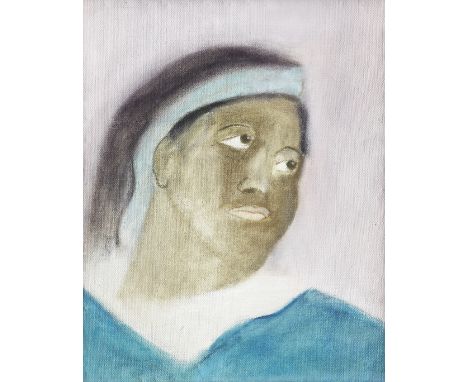 Craigie Aitchison C.B.E., R.S.A., R.A. (British, 1926-2009)Portrait after Delacroix signed and indistinctly dated 'Craigie Ai