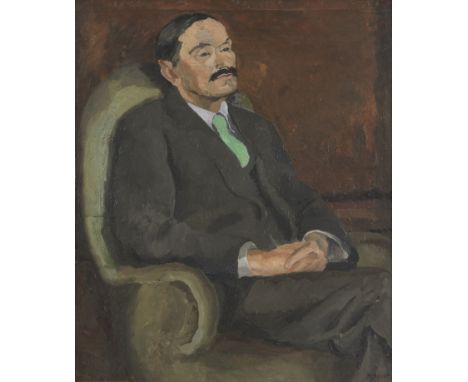 Duncan Grant (British, 1885-1978)Portrait of Simon Bussy signed 'D.Grant' (lower right)oil on canvas laid on board73.5 x 62 c