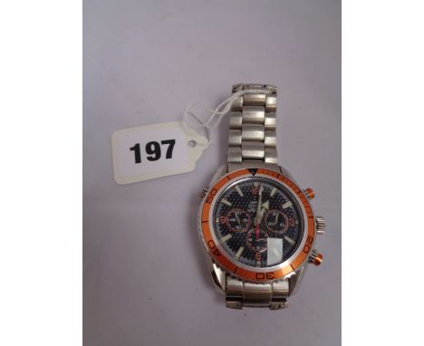 Reproduction Omega Seamaster Co Axial Chronometer in steel case