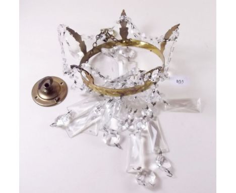 A small basket form light fitting 