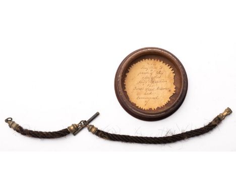 A William IV English turned wood snuff box, circa 1837, by repute from the timbers of HMS Albion, 8.3cm (3 1/2in) diameter; t