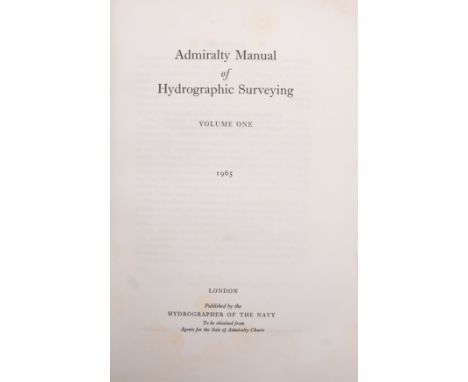 A Hydrographic Office brass parallel rolling rule, maker Cooke, Troughton & Simms: stamped 'HO 119',  with calibrated edges t
