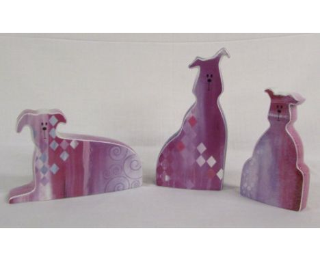 3 Royal Worcester 'Flatmates' figures 'Ben', 'Bella' & 'Hector'