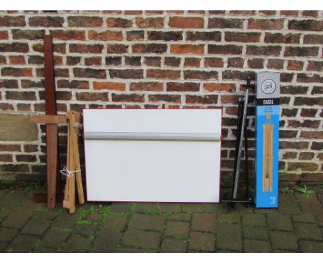 Draftsman's board, easel etc